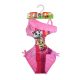 44 Cat trikini for little girls - pink - 98