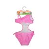 44 Cat trikini for little girls - pink - 98