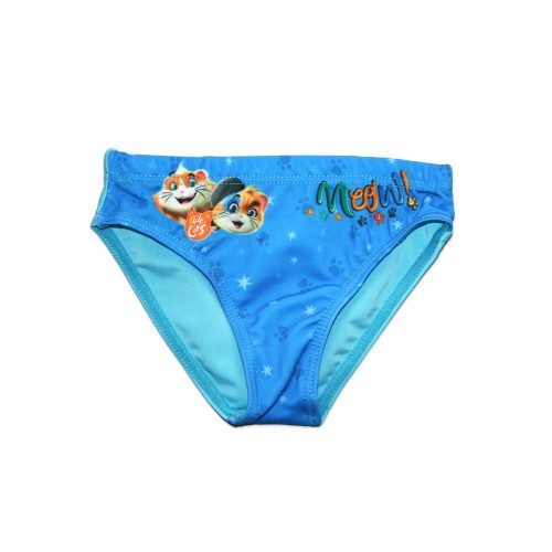 Baby bath bottom for boys - 44 Csacska cat - medium blue - 80