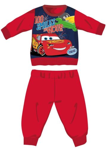 Disney Verdák winterlicher dicker Baby Pyjama – Baumwollflannelpyjama – rot – 86