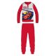 Disney Verdák winter cotton children's pajamas - interlock pajamas - with Racing hero lettering - red - 110