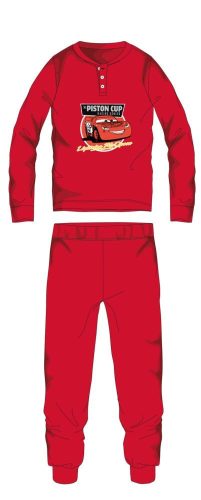 Disney Verdák winter cotton children's pajamas - interlock pajamas - red - 98