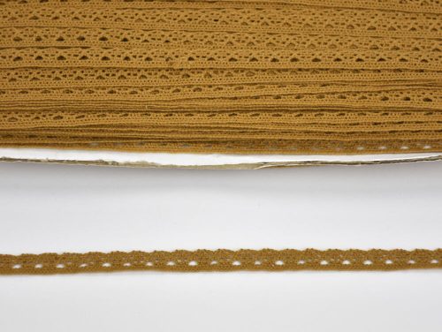 Bronze cotton lace 1cm*20 meters