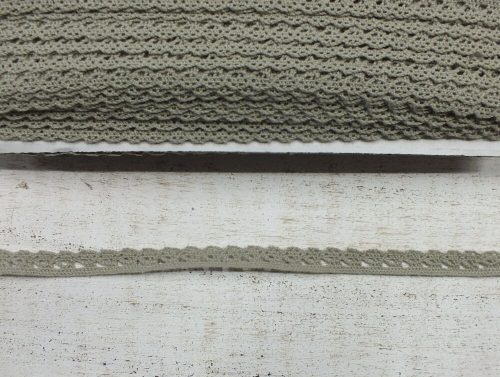 Gravel cotton lace 1cm*91.4 meters