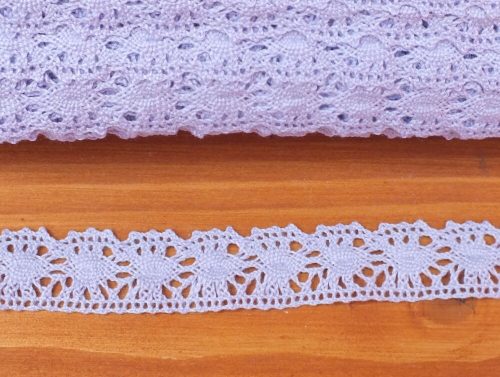 Lavender Cotton lace 2cm*20m