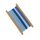 Kék árnyalatai csipke 1cm széles 5x2m/csomag