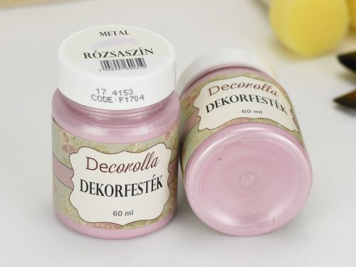Decorolla Metallic-Dekorfarbe 60 ml rosa