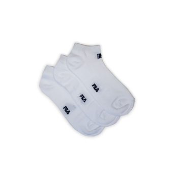 Fila unisex légáteresztő titokzokni - 3 pár/csomag - pamut titokzokni - fehér - 43-46   Fila unisex légáteresztő titokzokni - 3 pár/csomag - pamut titokzokni - fehér - 43-46