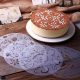 Akcesoria do dekorowania ciast, szablon do dekorowania ciast (4 próbki)
