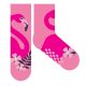 Flamingo non-slip thermal plush normal socks for children