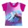 Ice Magic Girl Kurzarm-T-Shirt – Baumwoll-T-Shirt – Burgunderrot_116