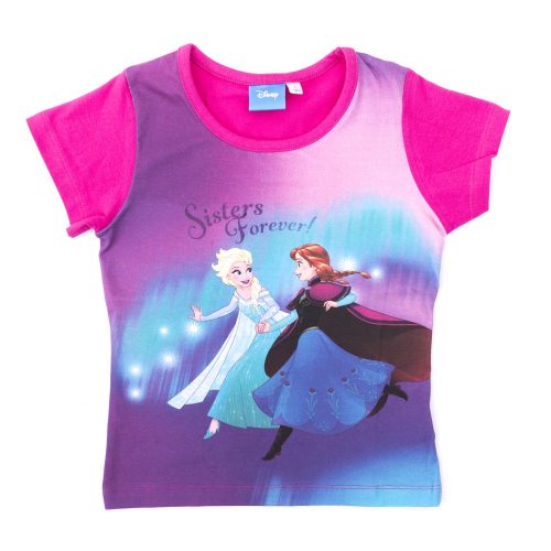 Ice magic girl short-sleeved t-shirt - cotton t-shirt - pink_98
