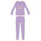 Disney Frozen Baumwollflannel Pyjama - Winterdicker Kinderpyjama - Helllila - 110