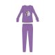 Disney Frozen winter cotton children's pajamas - interlock pajamas - dark purple - 110