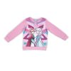 Winter cotton children's pajamas - Ice Magic - light pink - 104