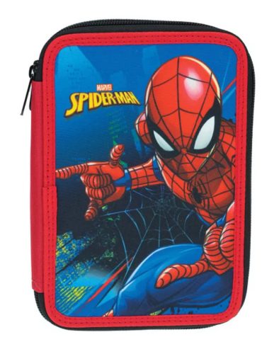 Suport pentru stylou Spiderman Blue umplut cu 2 straturi