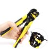 Blanking pliers, cable stripper, automatic blanking pliers
