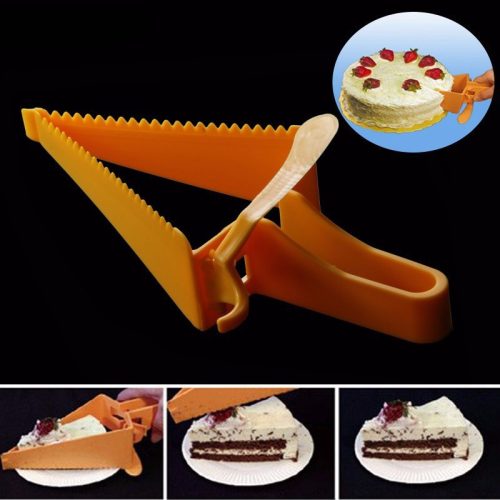 Adjustable size cake slicer - cake cutter