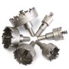Circular cutter for metal, hole saw (set of 6)