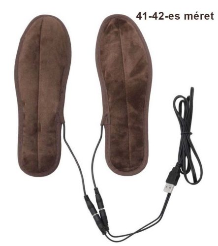 Heated insole, warming insole, shoe warmer size 41-42