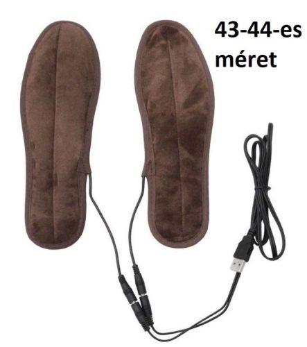 Heated insoles, warming insoles, shoe warmers, size 43-44