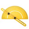 Multifunctional protractor with ruler