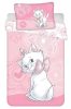 Disney Marie Cica Pink children's bed cover 100x135cm, 40x60 cm