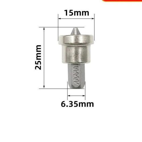 Magnetic screw fastener, Magnetic bit head (5 pcs) 25 mm
