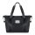 Foldable, expandable bag, waterproof handbag black