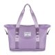 Foldable, expandable bag, waterproof handbag light purple