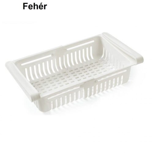 Organizer box for refrigerator white