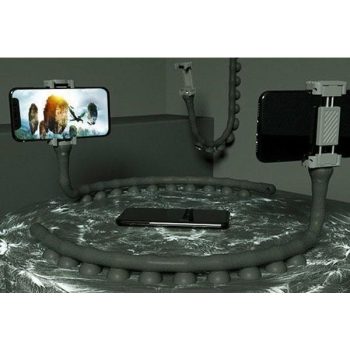 Tapadókorongos, flexibilis kukac telefontartó Tapadókorongos, flexibilis kukac telefontartó