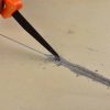 Collapsible grout cleaner