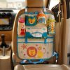 Back and seat protector and storage for moms