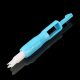 Automatic needle threader for sewing machines, blue
