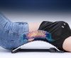 Spine-stretching, pampering, posture-improving massage bench