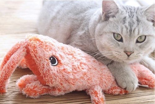 Interaktywna gra w kotka i psa Wiggle Crab