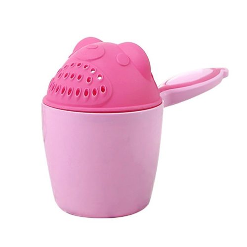 Bear baby hair washing cup-Pink