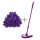 Extendable multifunctional microfiber mop Purple