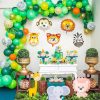 Jungle party balloon set (109 pieces)