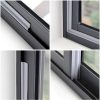 Self-adhesive sound and heat insulating door and window rubber