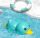 Cute, swimming bath toy Blue Duck