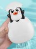 Penguin bath toy