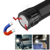 360 degree rotatable LED flashlight with magnetic attachment