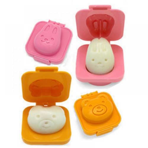 Figure maker for boiled eggs (2 pieces) Bear-Bunny