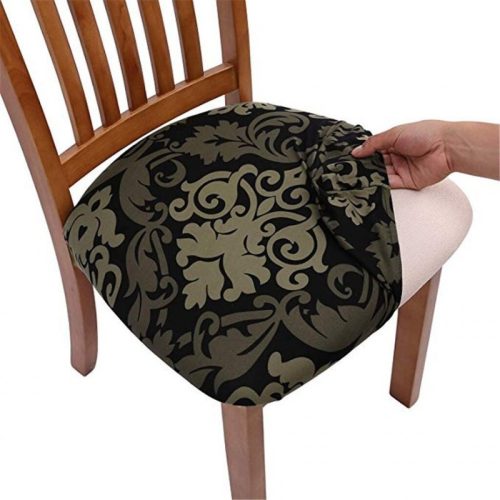 Premium chair cover Black pattern