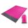 Foldable, waterproof beach mat, picnic blanket Pink