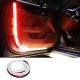 Tuning Led strip for car door red and white