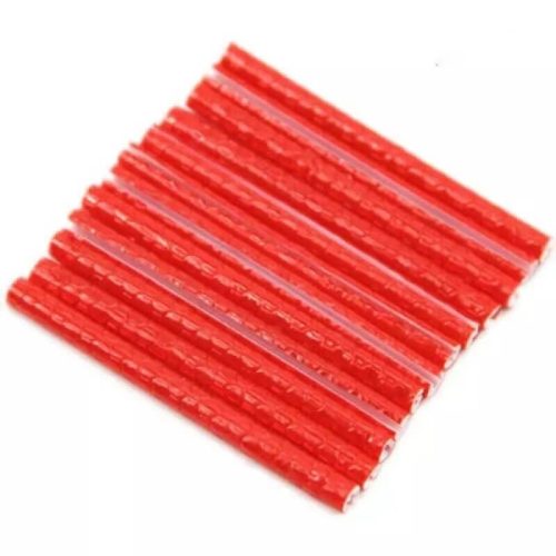Bicycle spoke decoration, Reflective bar for bicycles (12 pcs) red