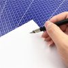 Cutting mat, PVC with grid lines